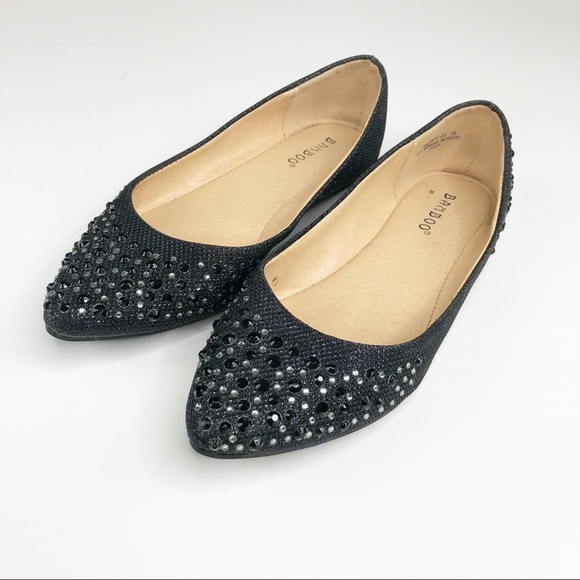 bamboo pointed toe flats